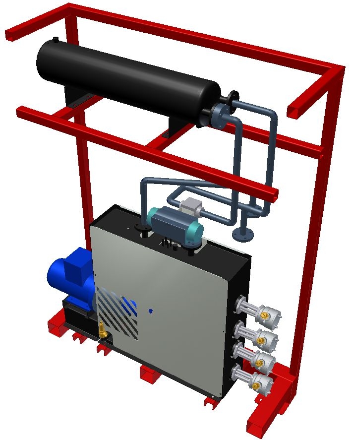 Elektrisches Thermoöl-Heizaggregat Mod. RO